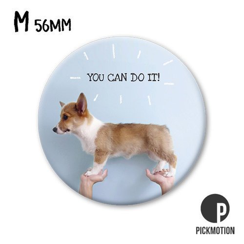 Pickmotion - You can do it, tasapainoileva koira magneetti, Putinki